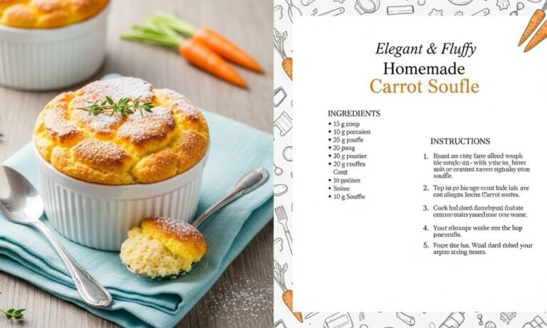 carrot souffle recipe