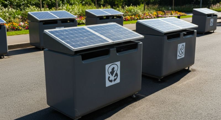 The Role of Solar Trash Compactors in Building Cleaner and Smarter Cities