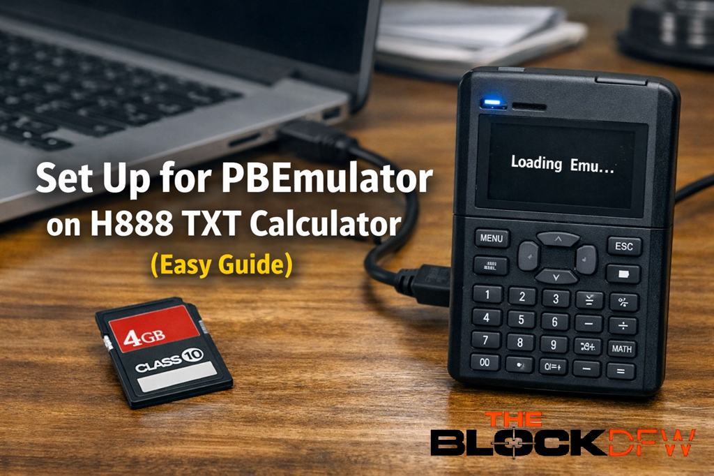 Set Up for PBEmulator