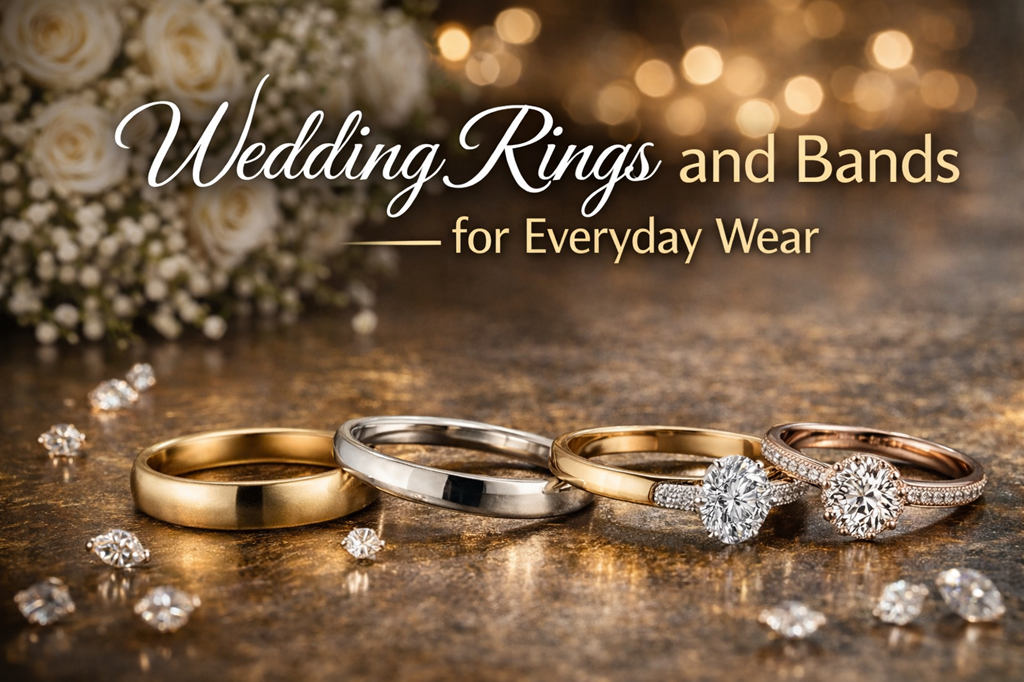 Wedding Rings and Bands for Everyday Wear