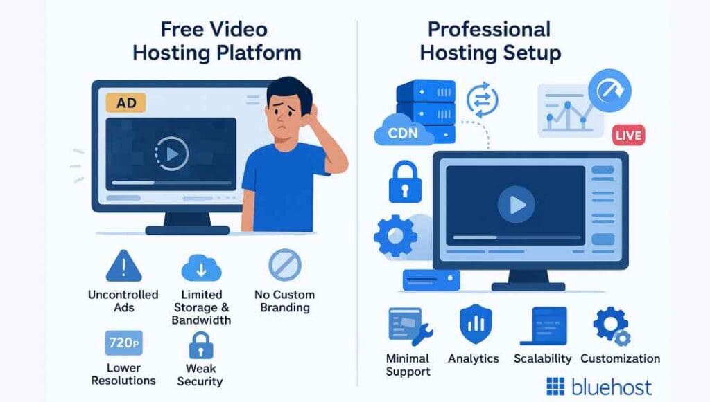 Live Streaming Platforms vs Video Hosting: What To Use And When