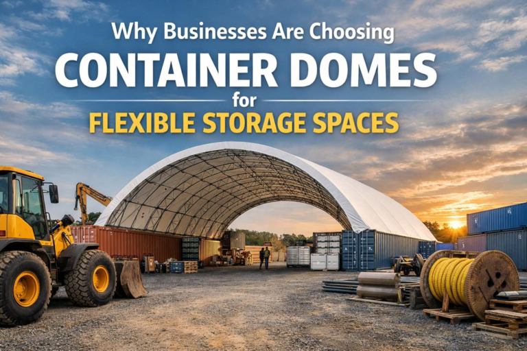 Why Businesses Are Choosing Container Domes for Flexible Storage Spaces