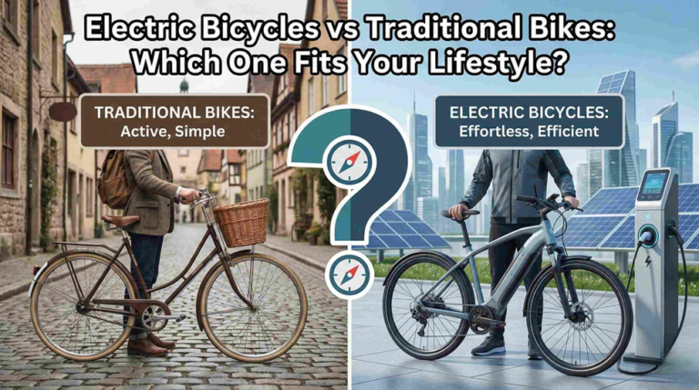 Electric Bicycles vs Traditional Bikes: Which One Fits Your Lifestyle?