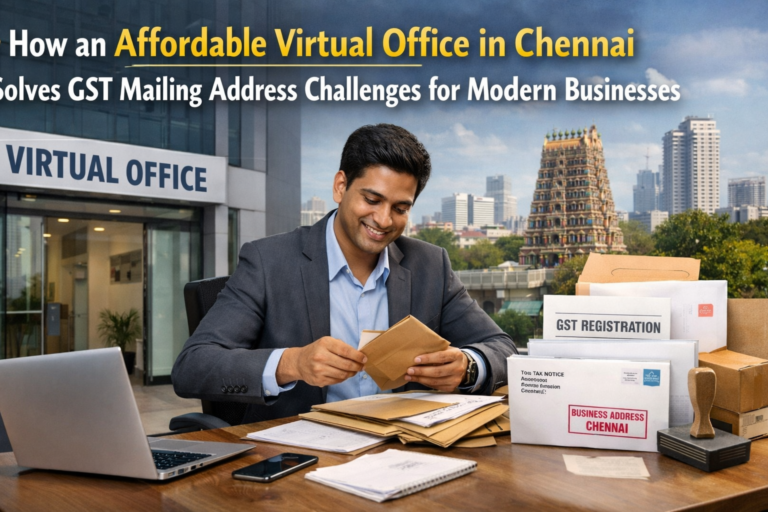 How an Affordable Virtual Office in Chennai Solves GST Mailing Address Challenges for Modern Businesses
