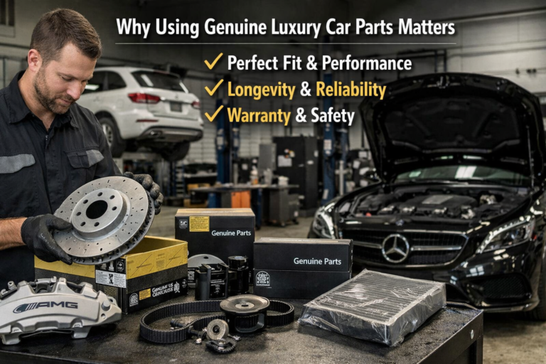 Why Using Genuine Luxury Car Parts Matters
