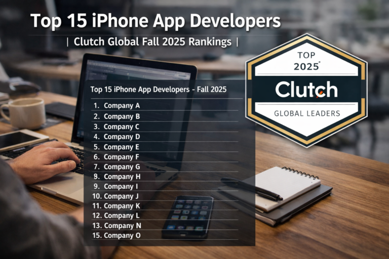 Top 15 iPhone App Developers | Clutch Global Fall 2025 Rankings