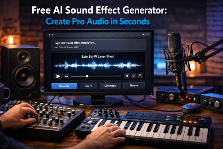 Free AI Sound Effect Generator: Create Pro Audio in Seconds