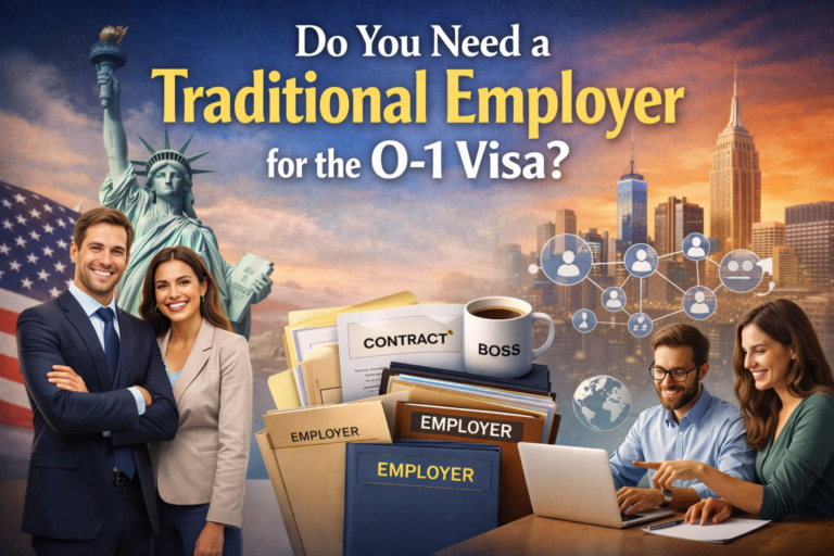 Do You Need a Traditional Employer for the O-1 Visa?
