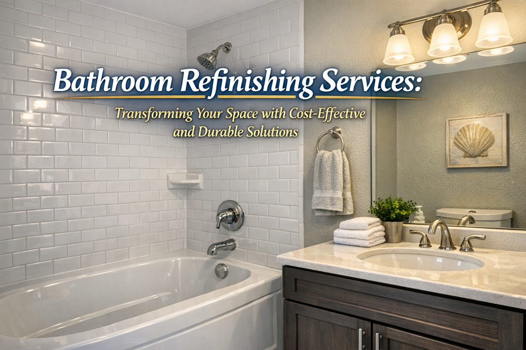 Bathroom Refinishing Services: Transforming Your Space with Cost-Effective and Durable Solutions