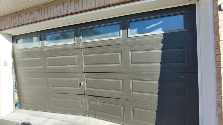 How Dallas Garage Door Repair Restores Doors After Accidental Vehicle Impact