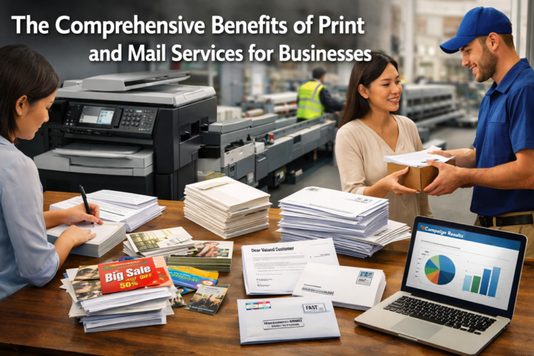 The Comprehensive Benefits of Print and Mail Services for Businesses