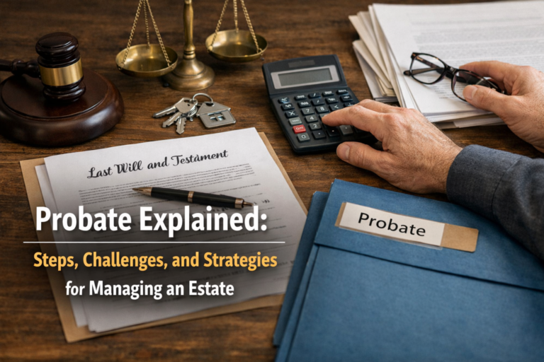 Probate Explained: Steps, Challenges, and Strategies for Managing an Estate