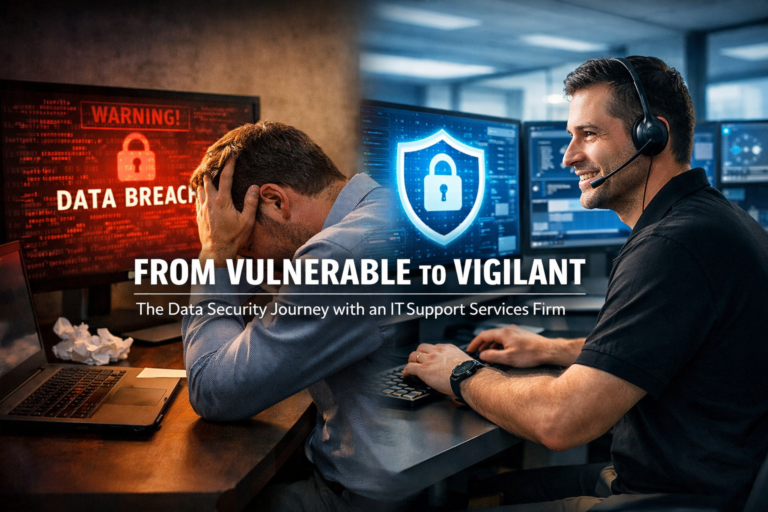 From Vulnerable to Vigilant: The Data Security Journey with an IT Support Services Firm