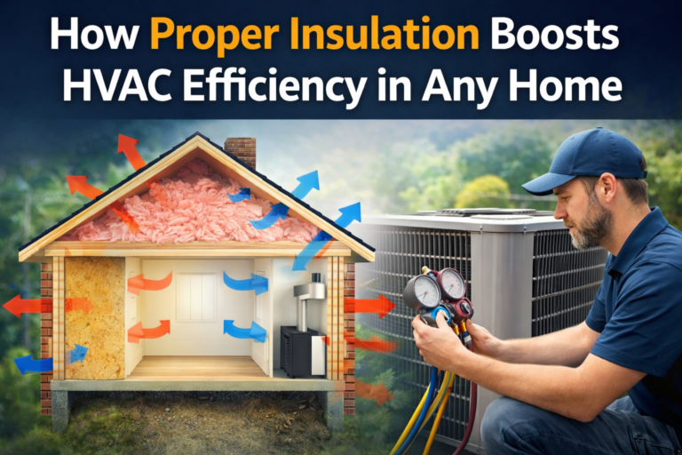 How Proper Insulation Boosts HVAC Efficiency in Any Home