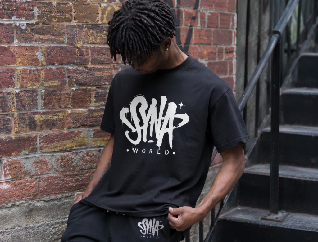 Syna World Bold Logo Everyday Tee: The Ultimate Fusion of Comfort, Style, and Cultural Statement